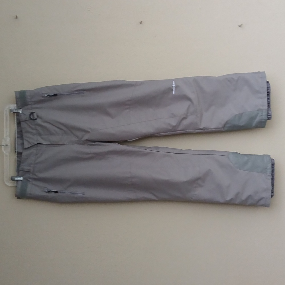 Gray Outdoor Snow Ski Snowboard Pants Mens Size Large